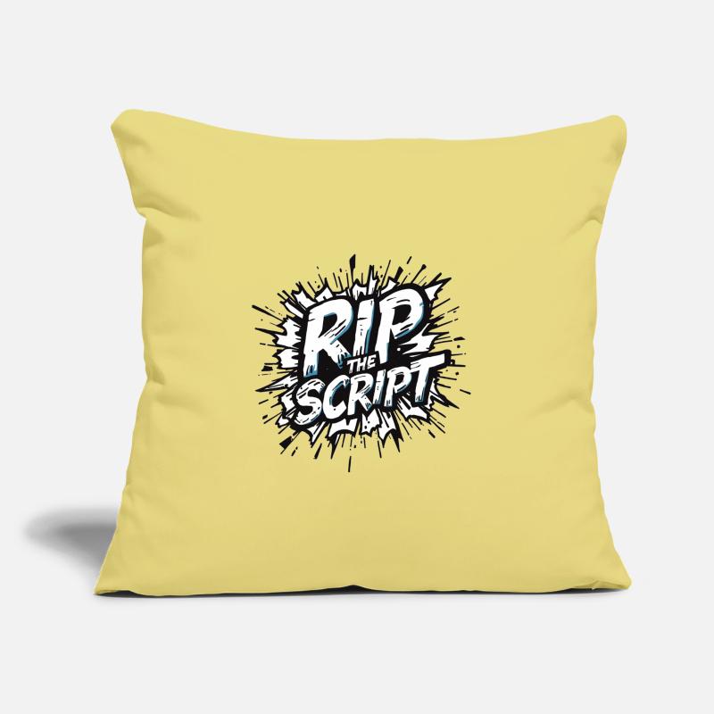 Rip the Script Burst Sofa pillowcase 17,3'' x 17,3'' (45 x 45 cm)