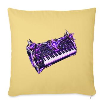 Cosmic Core Synth - Sofakissenbezug 45 x 45 cm - Hellgelb - Vorne