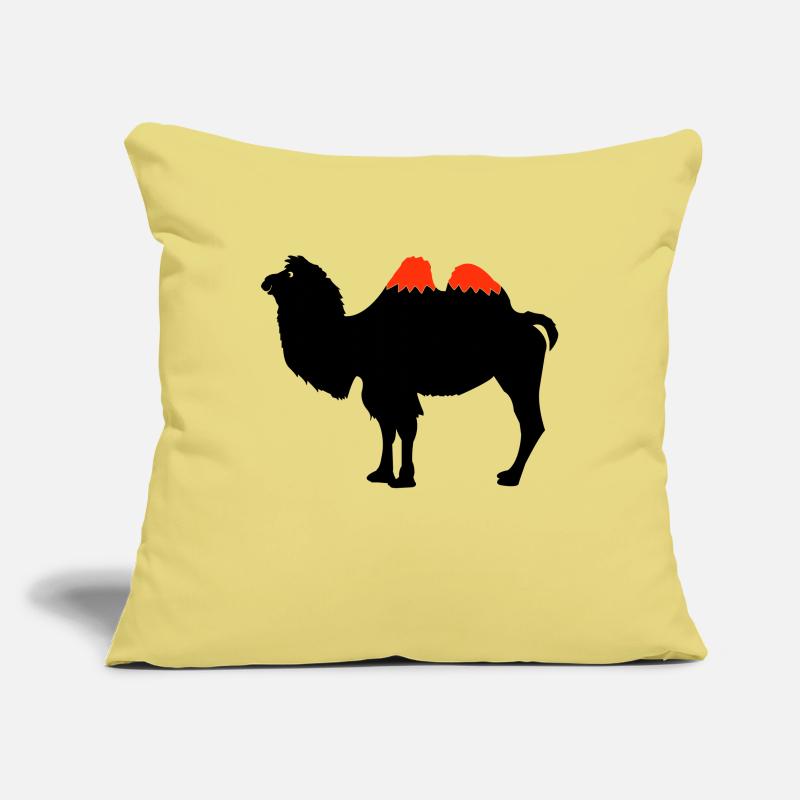 Kamel Silhouette Sofakissenbezug 45 x 45 cm