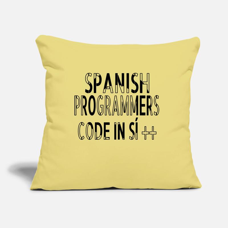 PC C Plus Plus Computer Admin Cool Sofa pillowcase 17,3'' x 17,3'' (45 x 45 cm)