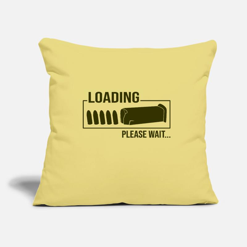 Loading Bullet Please Wait Sofa pillowcase 17,3'' x 17,3'' (45 x 45 cm)