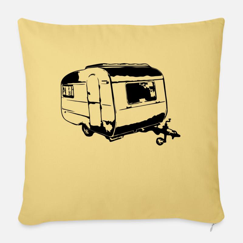 Qek Junior Quek - Sofakissenbezug 45 x 45 cm - Hellgelb