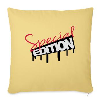 Special Edition Graffiti - Sofakissenbezug 45 x 45 cm - Hellgelb - Vorne