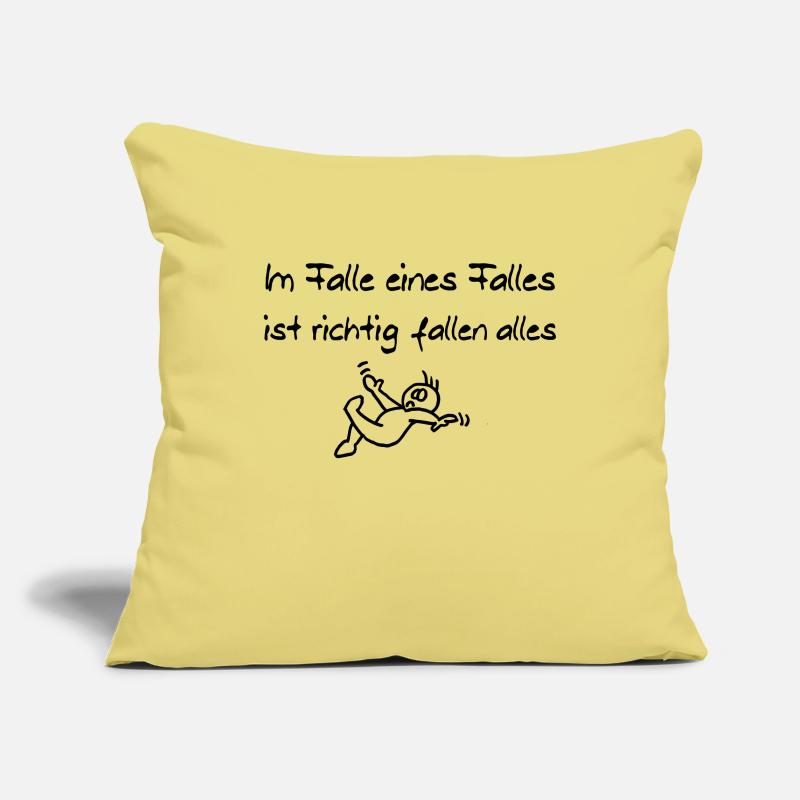 Just in case Sofa pillowcase 17,3'' x 17,3'' (45 x 45 cm)