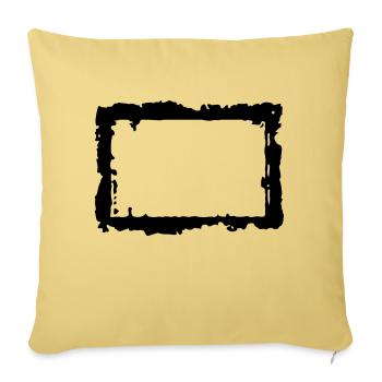 frame_4_vec_1 en - Sofa pillowcase 17,3'' x 17,3'' (45 x 45 cm) - washed yellow - Front