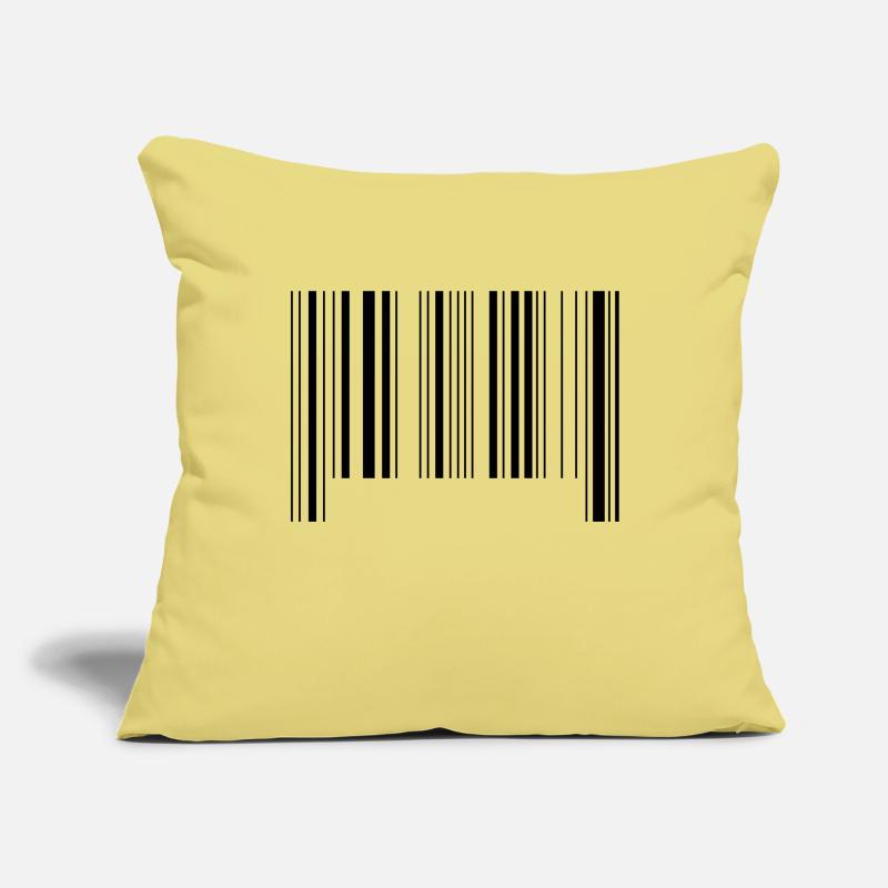 barcode Sofakissenbezug 45 x 45 cm