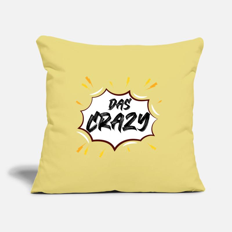 The Crazy Comicburst Sofa pillowcase 17,3'' x 17,3'' (45 x 45 cm)