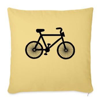 VELO - Sofakissenbezug 45 x 45 cm - Hellgelb - Vorne