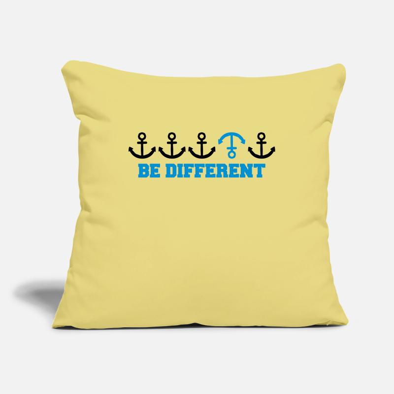 text be different different row pattern anchor many Sofa pillowcase 17,3'' x 17,3'' (45 x 45 cm)