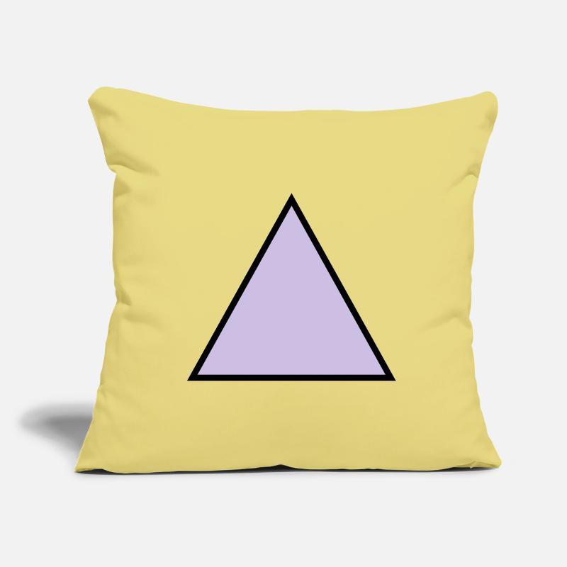 hipster triangle triangle shape Sofa pillowcase 17,3'' x 17,3'' (45 x 45 cm)