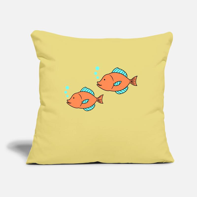 Pisces Comic 2 Sofa pillowcase 17,3'' x 17,3'' (45 x 45 cm)