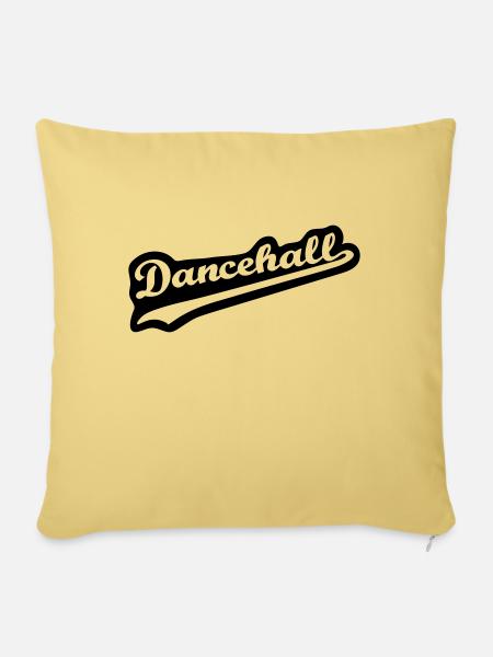 Dancehall - Sofakissenbezug 45 x 45 cm - Hellgelb