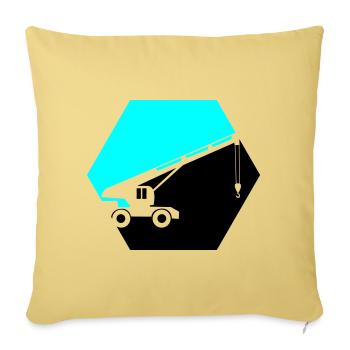 bagger - Sofakissenbezug 45 x 45 cm - Hellgelb - Vorne