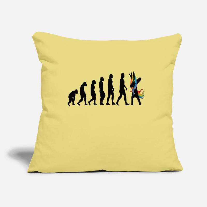 Einhorn Evolution - Unicorn Evolution Sofa pillowcase 17,3'' x 17,3'' (45 x 45 cm)