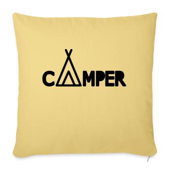Camper - Sofakissenbezug 45 x 45 cm - Hellgelb - Vorne