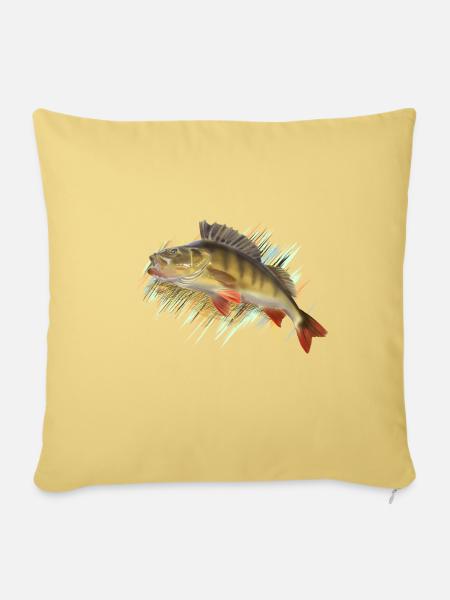 Barsch - Sofakissenbezug 45 x 45 cm - Hellgelb