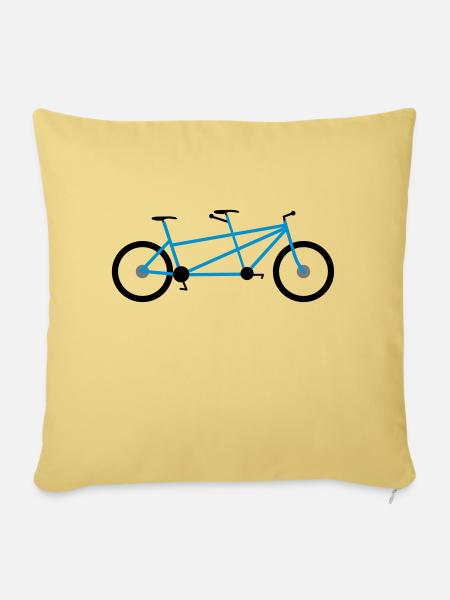 tandem - Sofakissenbezug 45 x 45 cm - Hellgelb