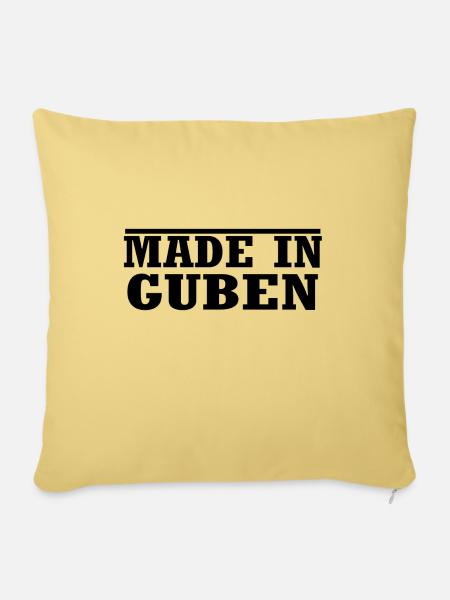 Guben - Sofakissenbezug 45 x 45 cm - Hellgelb