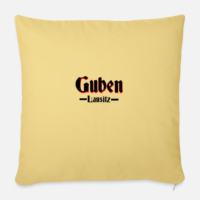 Guben - Sofakissenbezug 45 x 45 cm - Hellgelb
