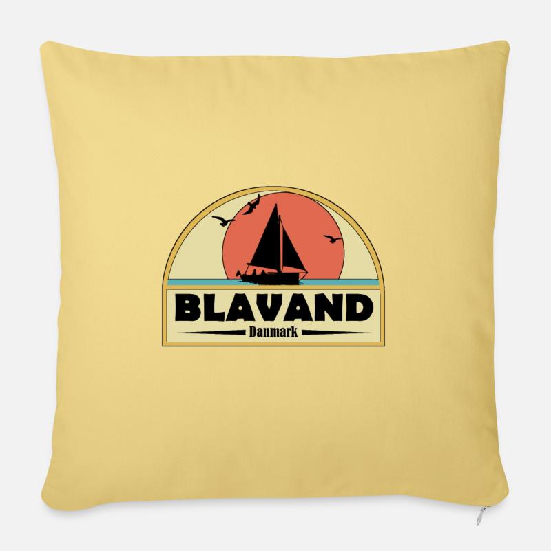 Blavand Dänemark - Sofakissenbezug 45 x 45 cm - Hellgelb