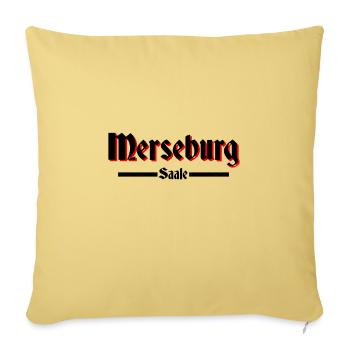 Merseburg - Sofakissenbezug 45 x 45 cm - Hellgelb - Vorne