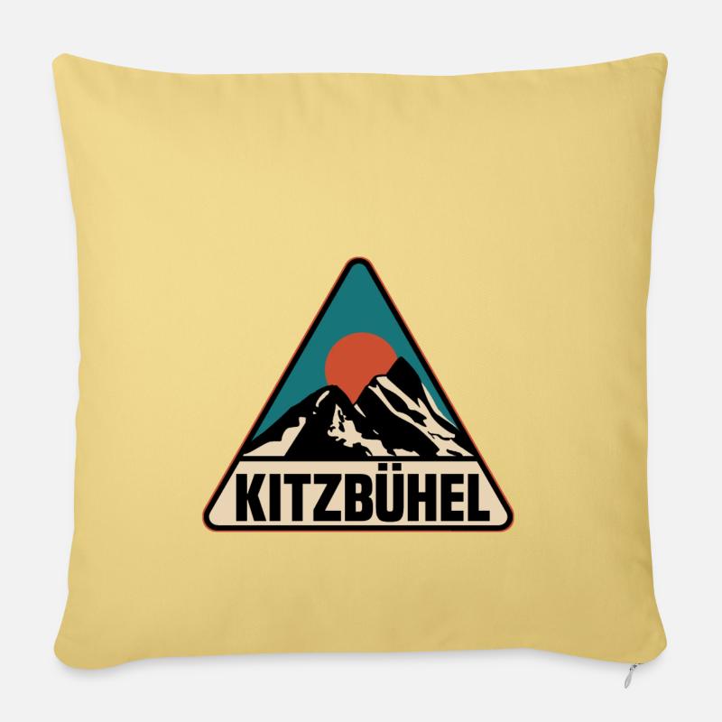 Kitzbühel - Sofakissenbezug 45 x 45 cm - Hellgelb