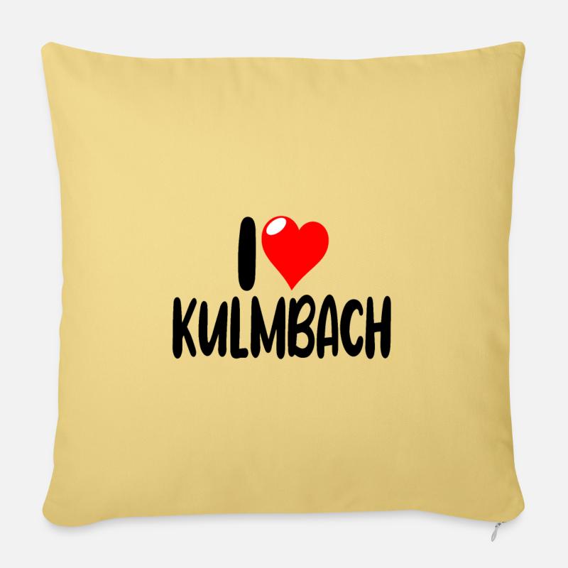 Kulmbach - Sofakissenbezug 45 x 45 cm - Hellgelb