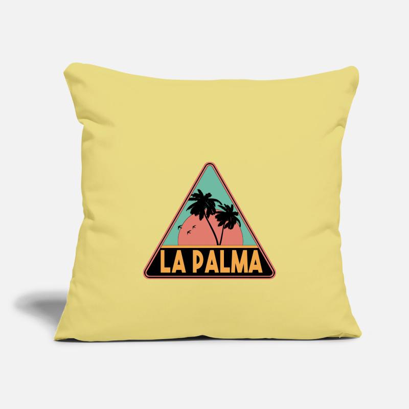 Triangle Palm Trees La Palma Sofa pillowcase 17,3'' x 17,3'' (45 x 45 cm)