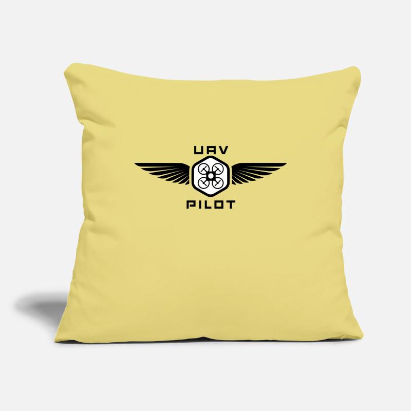 UAV PILOT2 Sofakissenbezug 45 x 45 cm