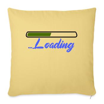 loading - Sofakissenbezug 45 x 45 cm - Hellgelb - Vorne