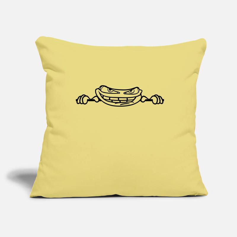 hide frame text write wall wall meme g Sofa pillowcase 17,3'' x 17,3'' (45 x 45 cm)