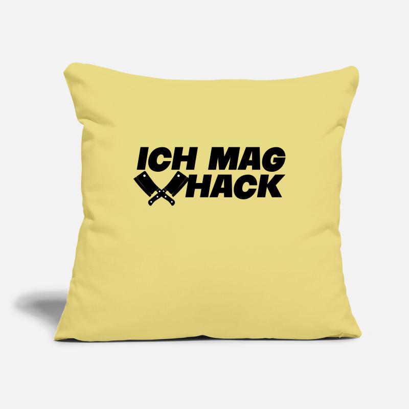 ich mag hack Sofakissenbezug 45 x 45 cm