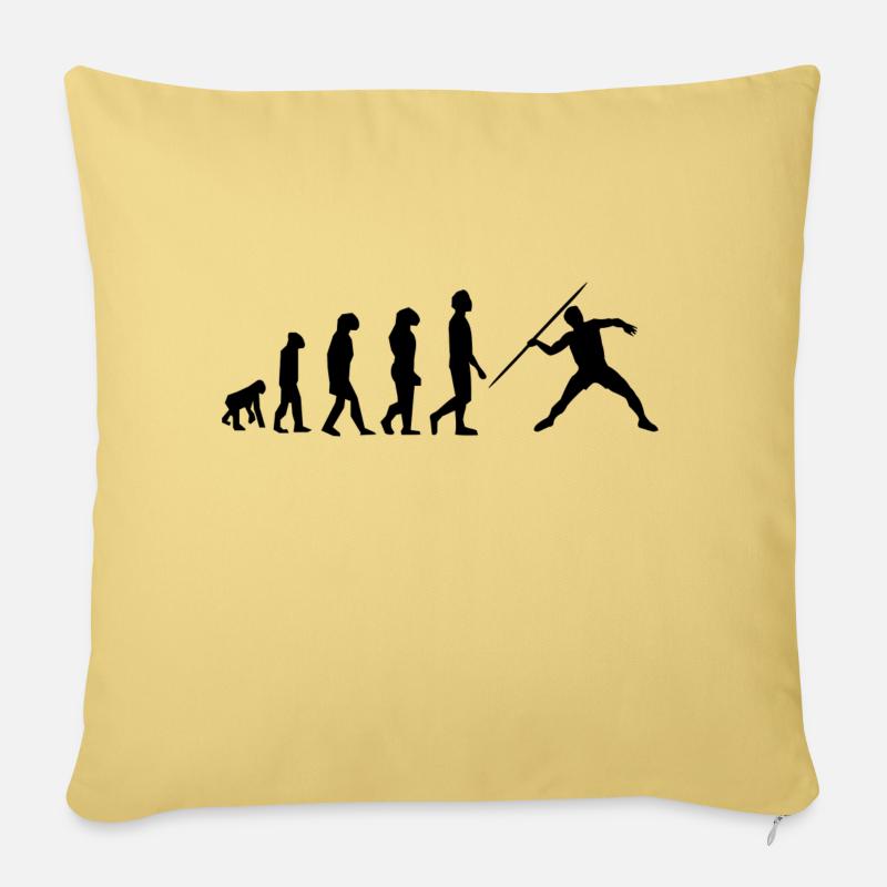 Javelin Evolution - Sofa pillowcase 17,3'' x 17,3'' (45 x 45 cm) - washed yellow