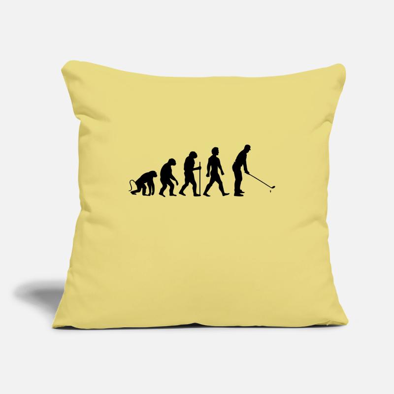 Golf Évolution Housse de coussin décorative 45 x 45 cm