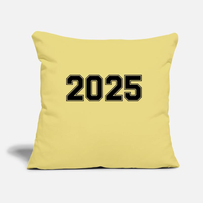 2025 Sofa pillowcase 17,3'' x 17,3'' (45 x 45 cm)