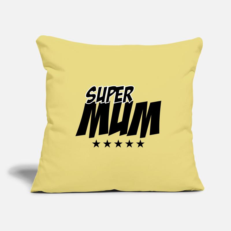 Super Mom - Muttertag Sofakissenbezug 45 x 45 cm