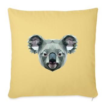 Koala Bear Australia Koala Bear Cute Koala Bears - Sofa pillowcase 17,3'' x 17,3'' (45 x 45 cm) - washed yellow - Front
