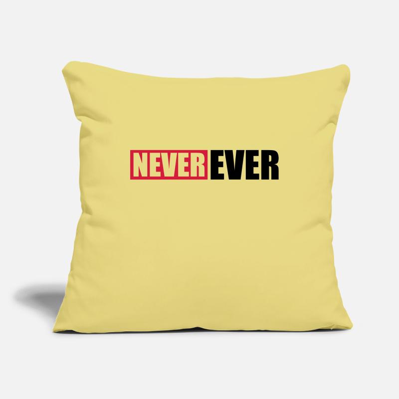 Bar Never Ever Sofa pillowcase 17,3'' x 17,3'' (45 x 45 cm)