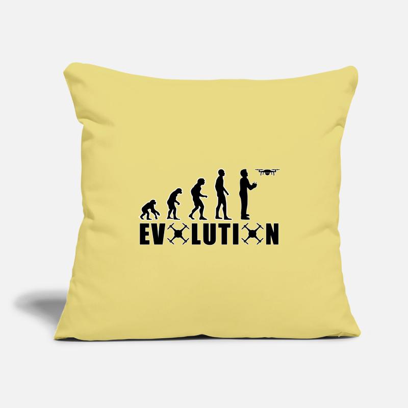 EVOLUTION DRONE Gift Ground Pilot Flying Sofa pillowcase 17,3'' x 17,3'' (45 x 45 cm)