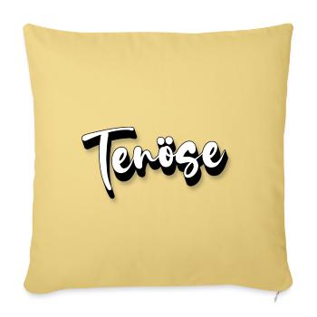 Tenöse - Sofakissenbezug 45 x 45 cm - Hellgelb - Vorne