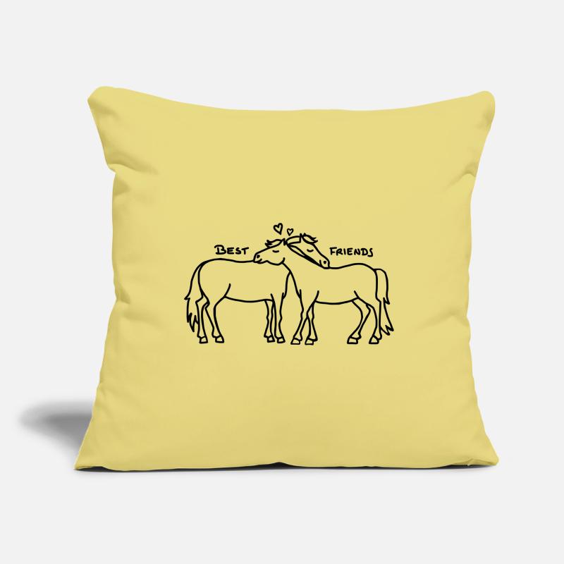 Beste Freunde Sofakissenbezug 45 x 45 cm