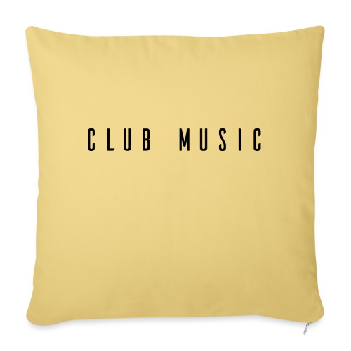 Club music - Sofakissenbezug 45 x 45 cm