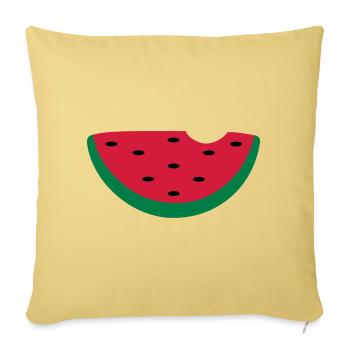 melon - Sofa pillowcase 17,3'' x 17,3'' (45 x 45 cm) - washed yellow - Front