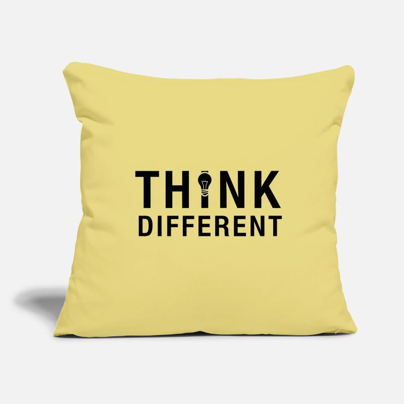 Creative Think Different Lightbulb Design Sofa pillowcase 17,3'' x 17,3'' (45 x 45 cm)