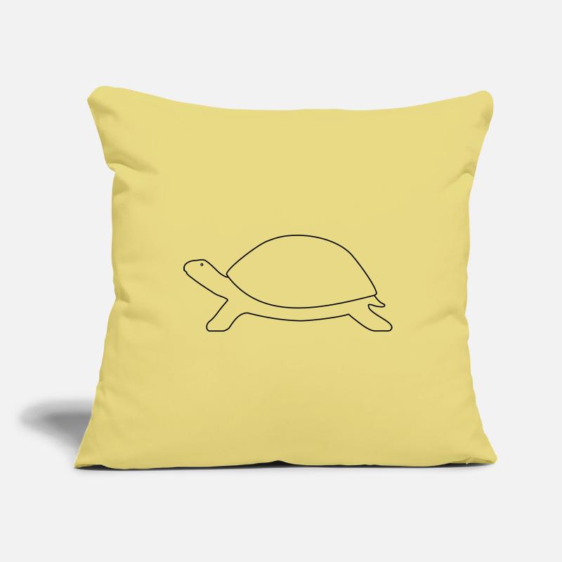 Turtle Sofa pillowcase 17,3'' x 17,3'' (45 x 45 cm)