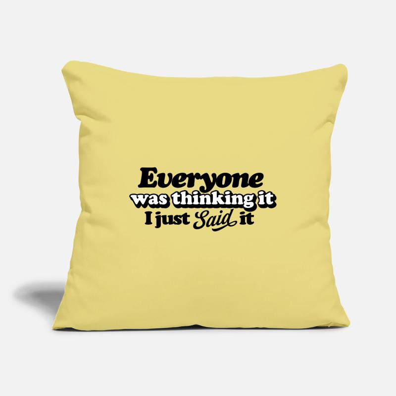 Application de la conception de la pensée créative Housse de coussin décorative 45 x 45 cm