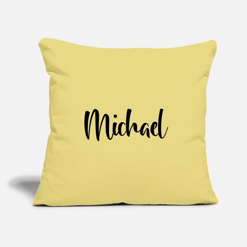 First name - Michael Sofa pillowcase 17,3'' x 17,3'' (45 x 45 cm)