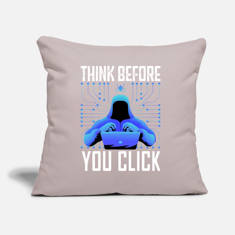 Hacker-Hacker-Hacker-Programmierer Linux Cybersicherheitsdaten Sofakissenbezug 45 x 45 cm