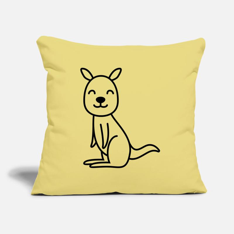 Kangaroo Comic Sofakissenbezug 45 x 45 cm