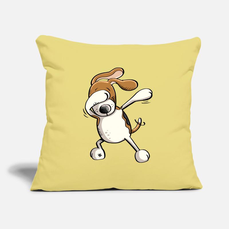 Funny Dab Dance Beagle Dog Comic Gift Sofa pillowcase 17,3'' x 17,3'' (45 x 45 cm)